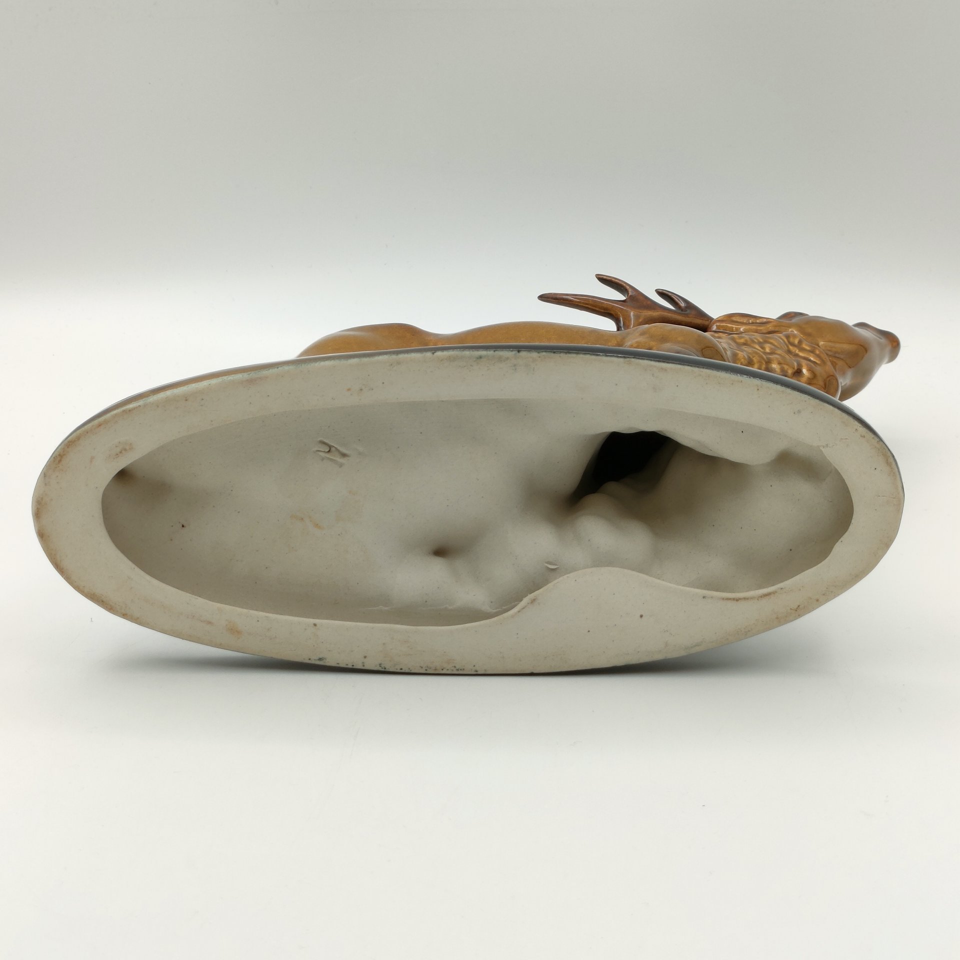 Статуэтка "Олень", фарфор, роспись, глазурь, Германия, 1970-1990 гг.