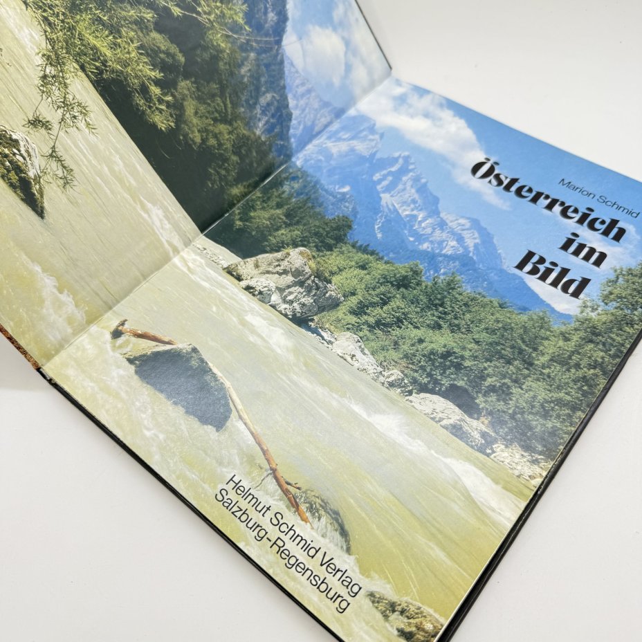 Книга "Österreich im Bild" на немецком языке, автор Marion Schmid