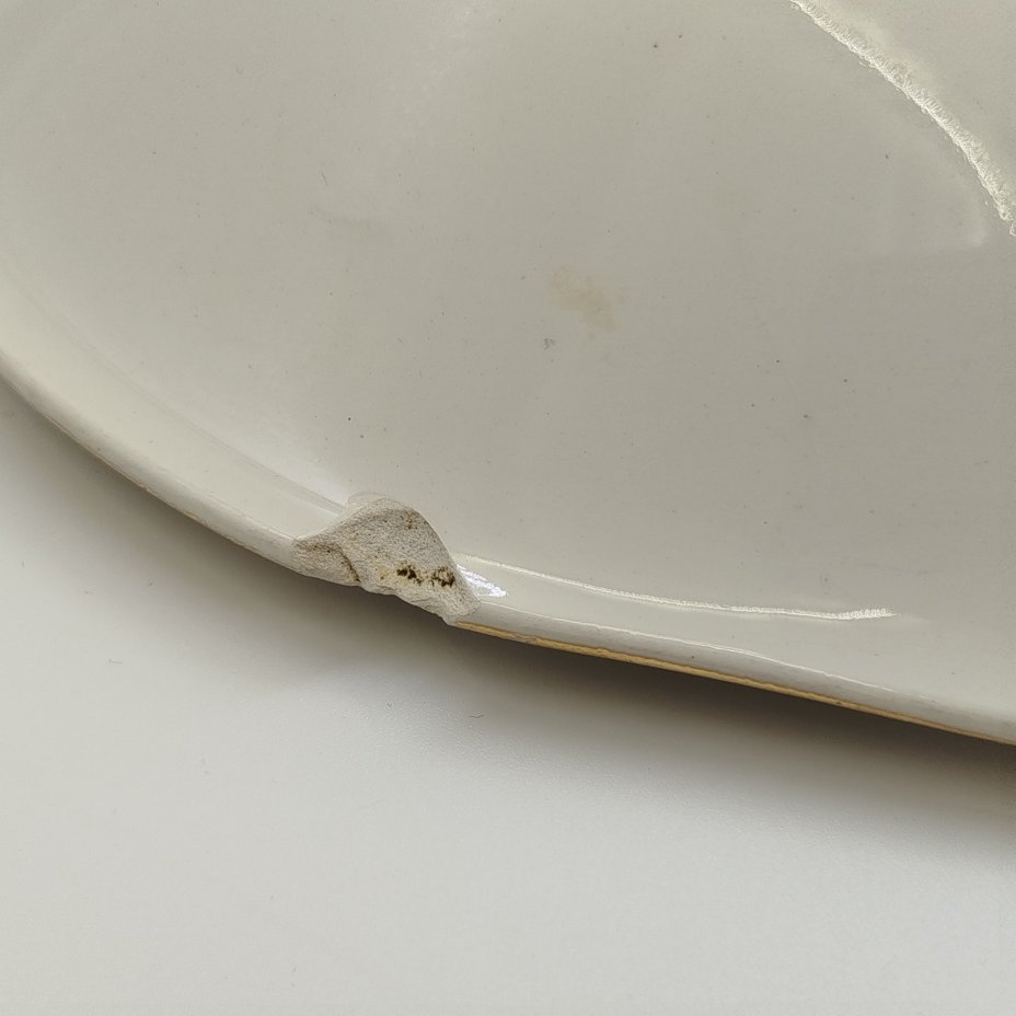 Набор из 6-ти тарелок "Роза" из сервиза "Chenonceaux", Gien