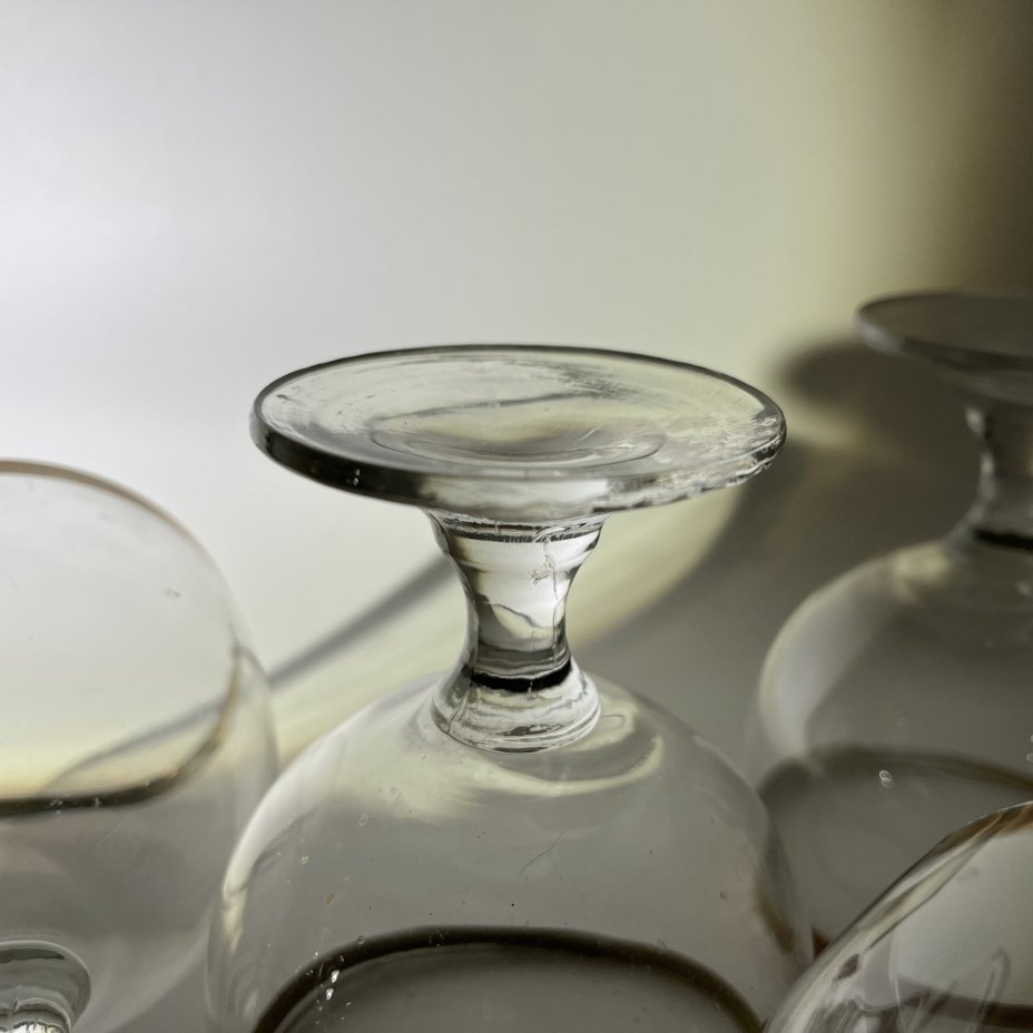 Набор из 8-ми бокалов с золотой каймой