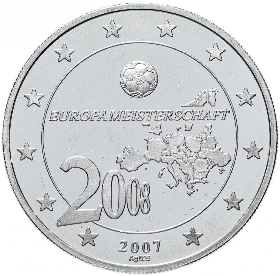 Жетон "Чемпионат Европы по футболу, Германия" 2007