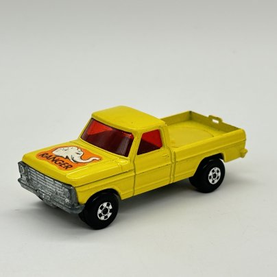 Модель машины (игрушка) "Wild life truck" в оригинальной коробке, Matchbox, пластик, металл, Великобритания, 1973 г.