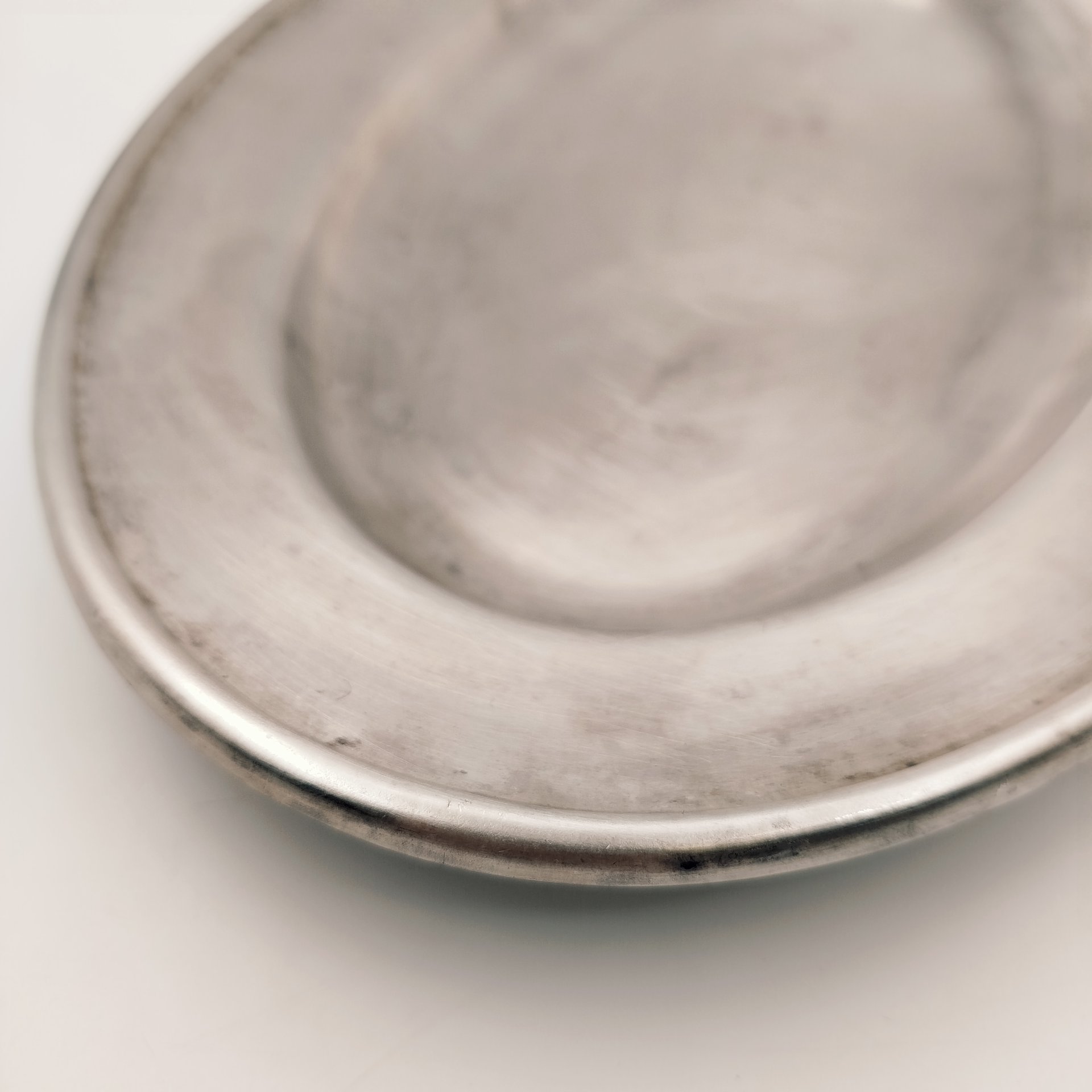 Поднос овальной формы (большой), мНЦ (медь-никель-цинк), Кольчугинский завод цветных металлов, СССР, 1960-1990 гг.