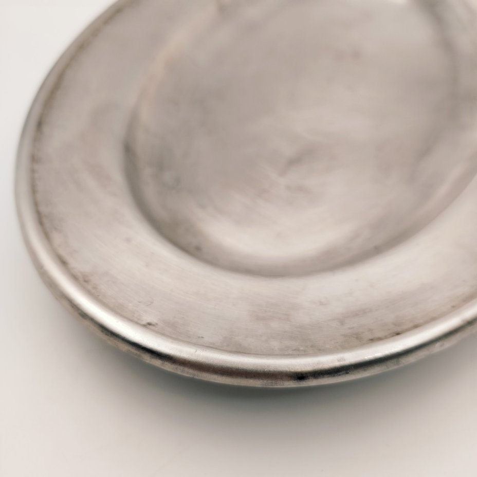 Поднос овальной формы (большой), мНЦ (медь-никель-цинк), Кольчугинский завод цветных металлов, СССР, 1960-1990 гг.