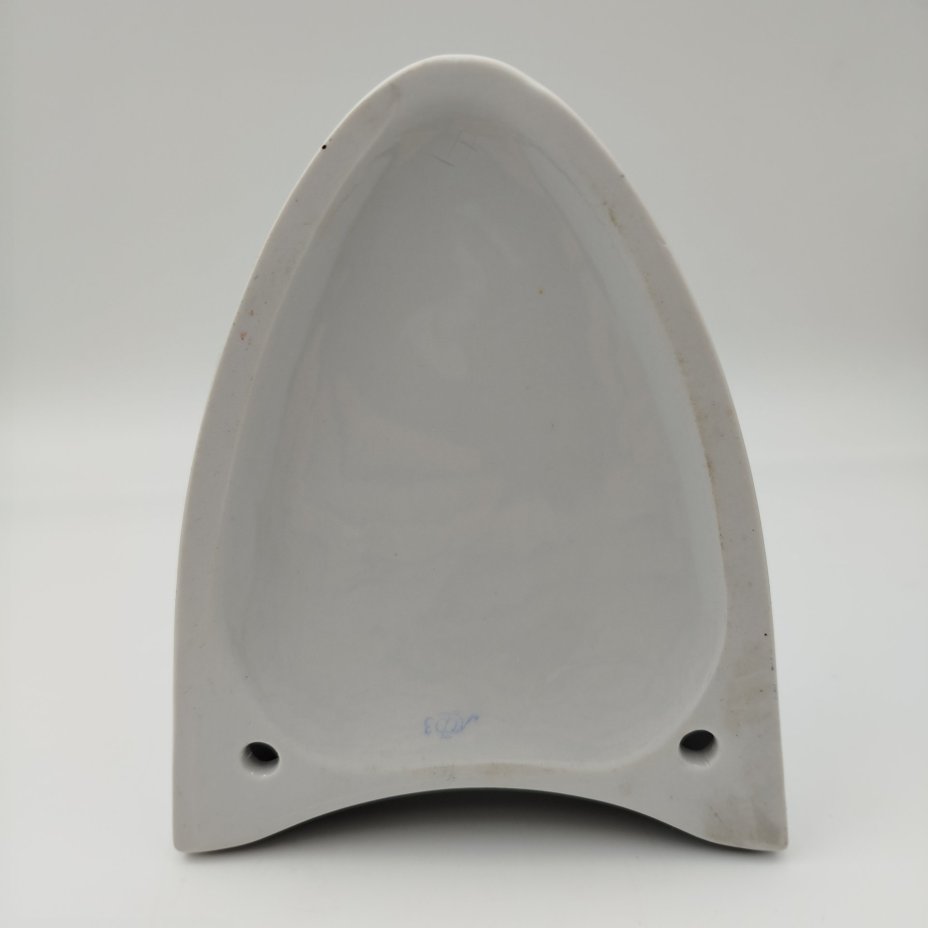 Кашпо подвесное, фарфор, роспись, Ленинградский фарфоровый завод (ЛФЗ), СССР, 1960-1980 гг.