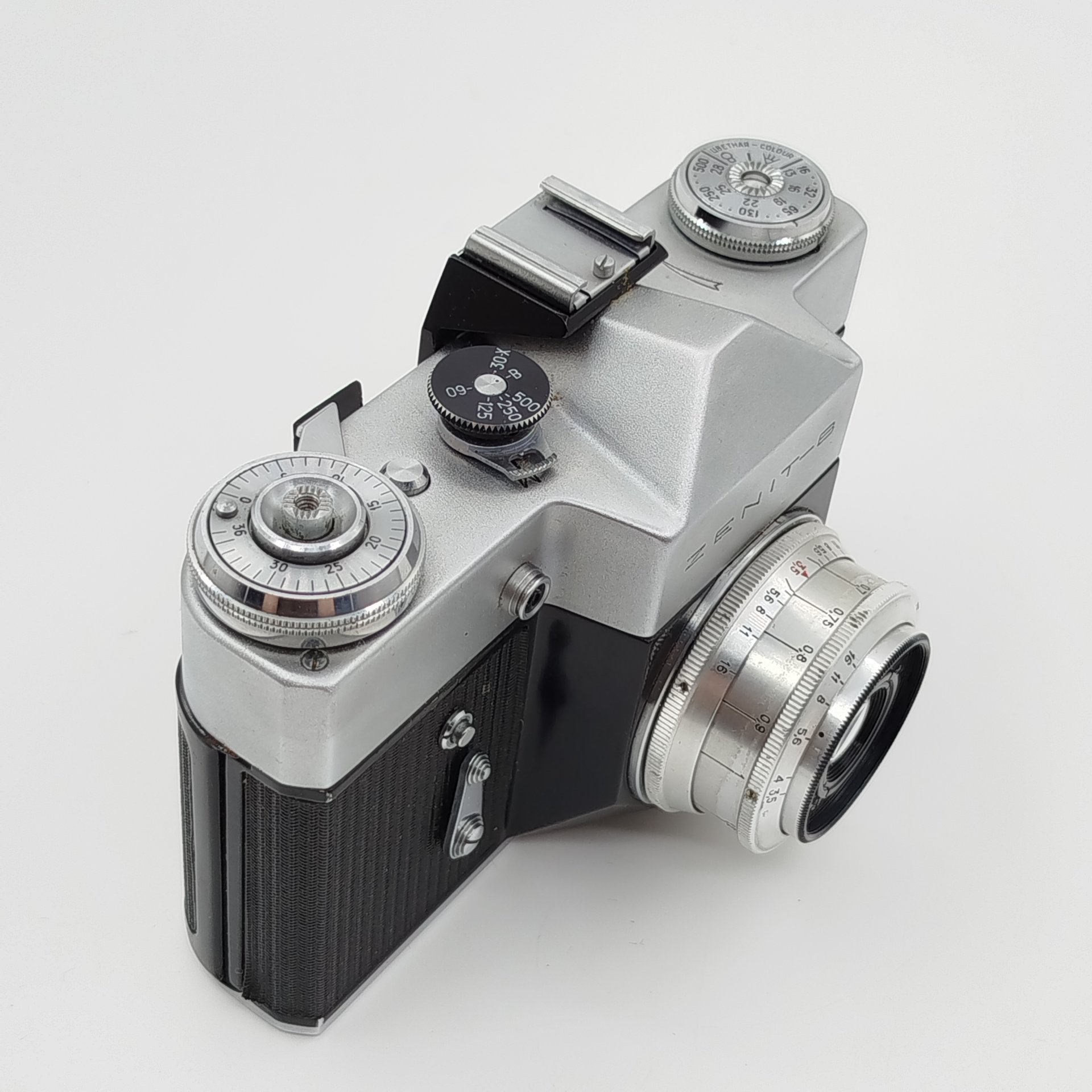 Фотоаппарат "Zenit-B" с объективом "Индустар - 50", в родном кофре — фото 3