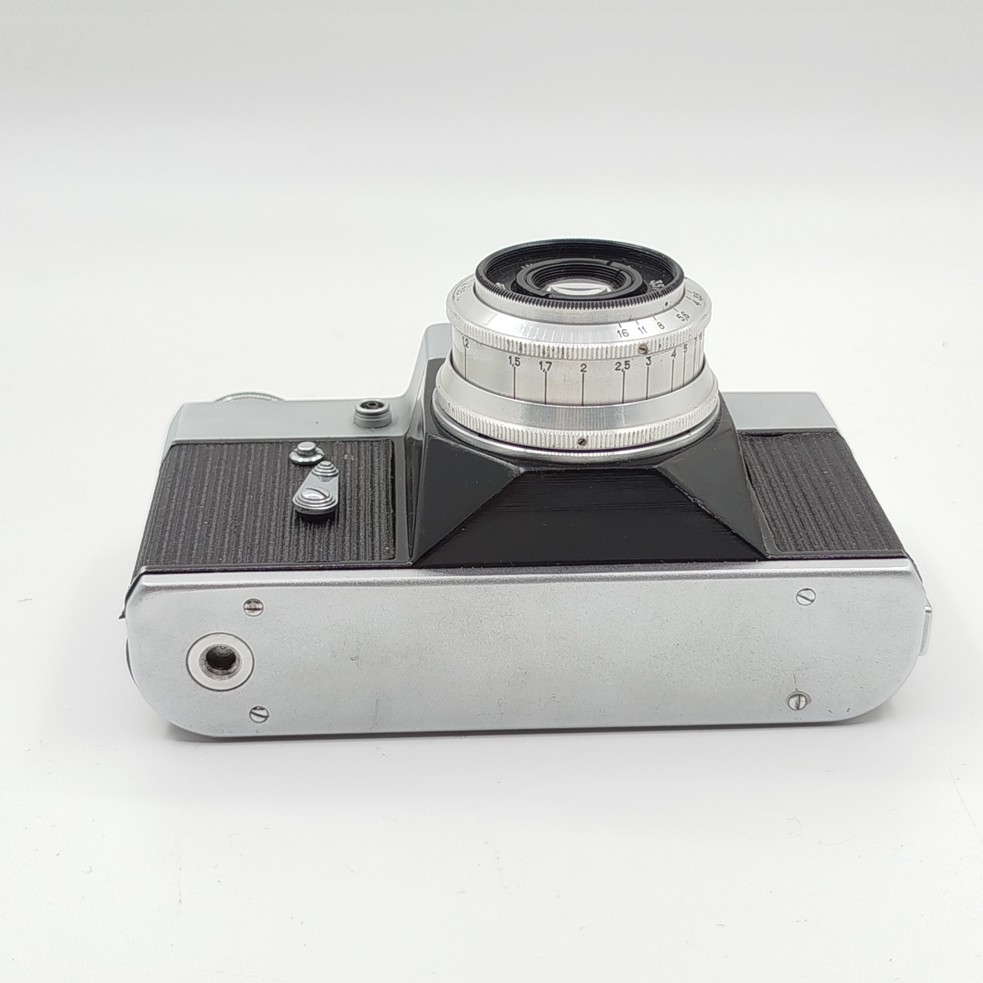 Фотоаппарат "Zenit-B" с объективом "Индустар - 50", в родном кофре — фото 6