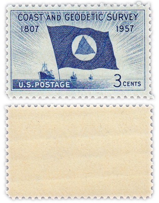 США 3 цента 1957 "Национальная геодезическая служба"