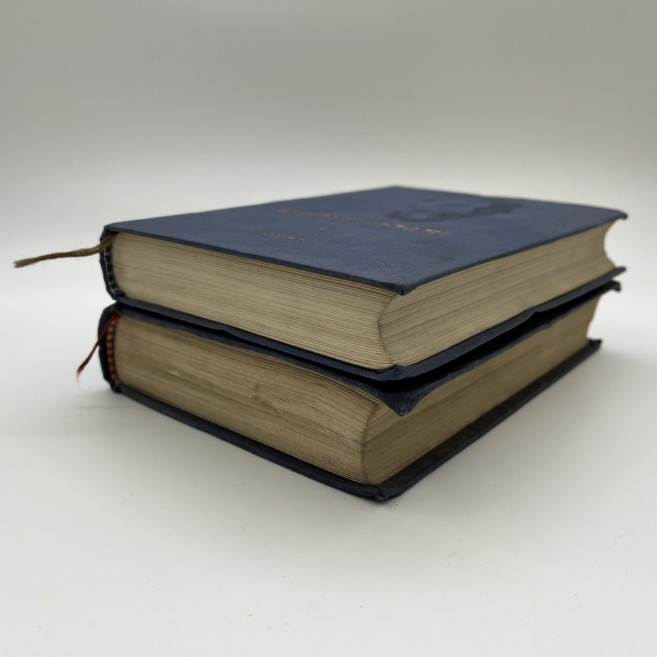 Набор из 2-х книг "Полное собрание сочинений", V и XIV тома, Анатоль Франс, бумага, картон, печать, Издательство «Academia», СССР, 1937 г.