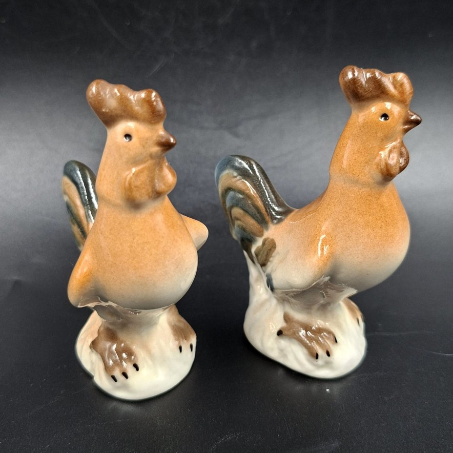 Статуэтки парные "Петухи"