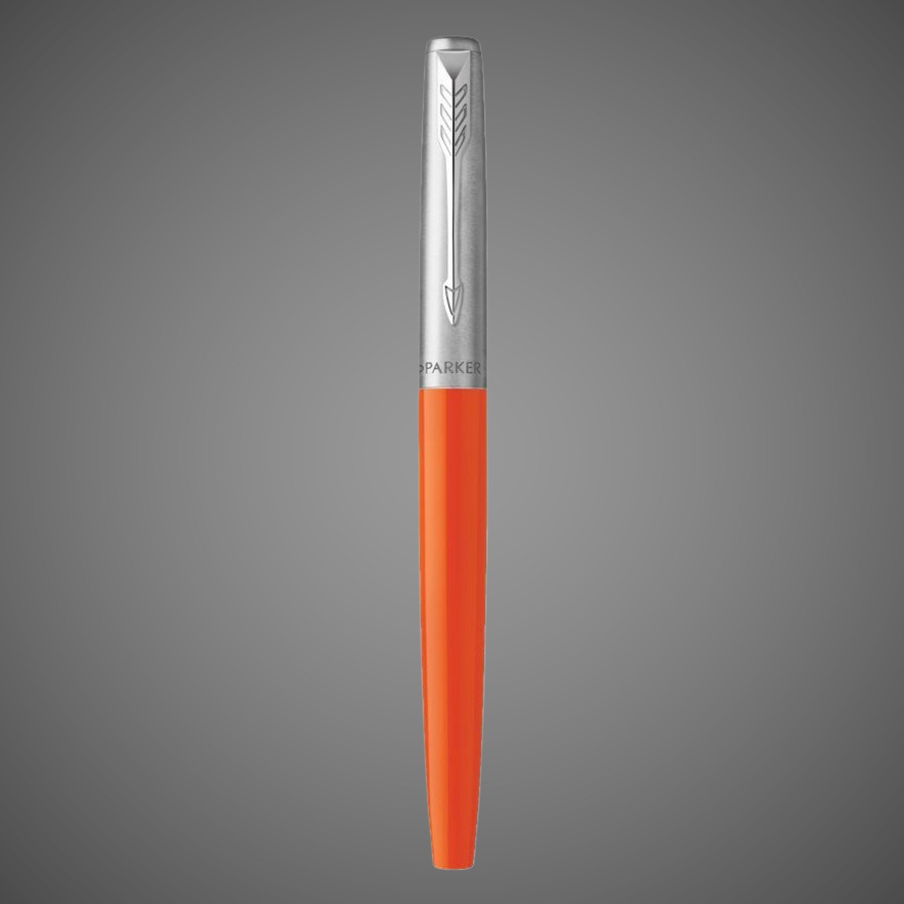 Перьевая ручка Parker Jotter, цвет ORIGINALS ORANGE CT, цвет чернил синий/черный, толщина линии M, В БЛИСТЕРЕ, Металлы: нержавеющая сталь, пластик