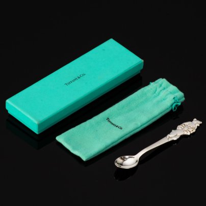 Ложка детская с изображением мишки, Tiffany & Co