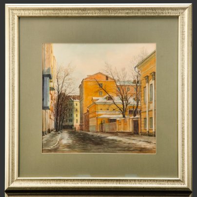 И.В. Назаров "Москва. Переулок на Пятницкой"