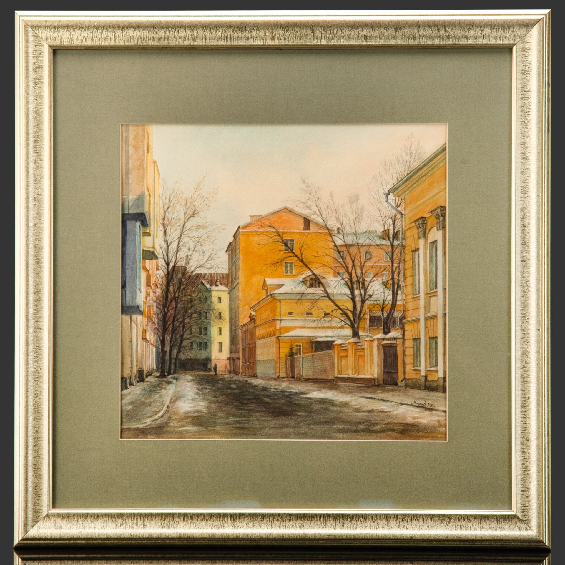 И.В. Назаров "Москва. Переулок на Пятницкой"