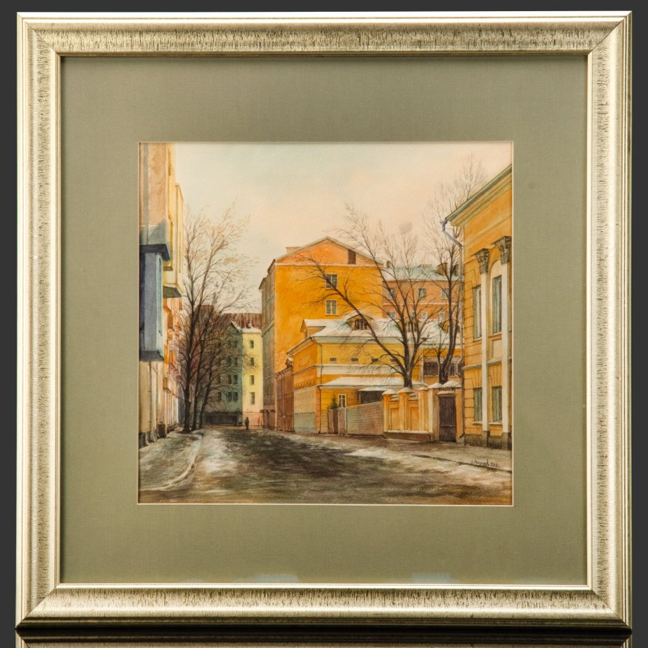 И.В. Назаров "Москва. Переулок на Пятницкой"