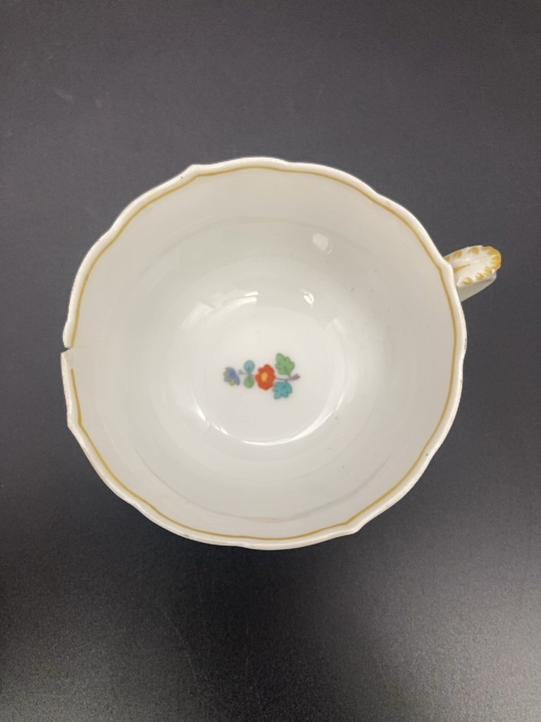 Чашка с росписью, Meissen (Мейсенский фарфор)
