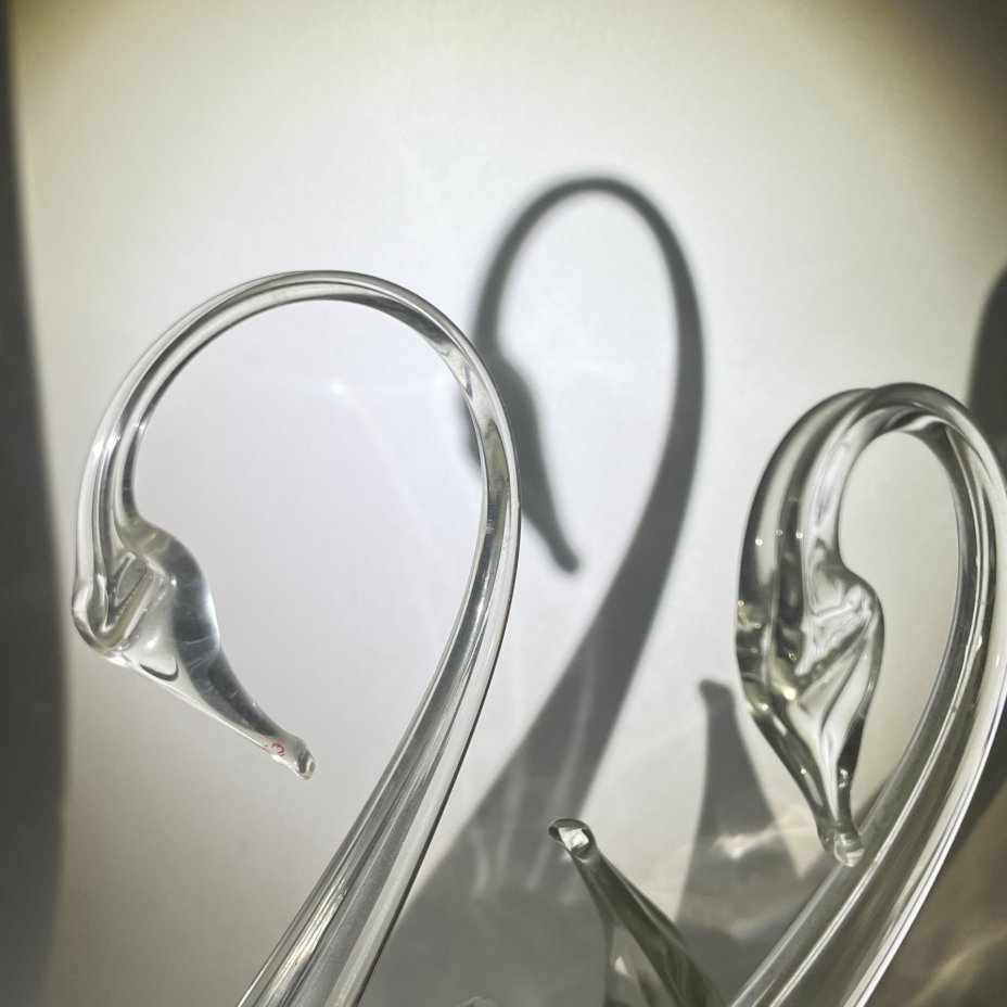 Пара салфетниц "Лебеди"