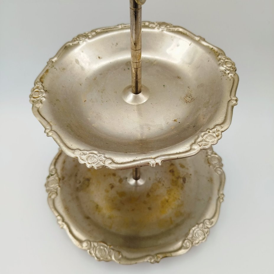 Конфетница - этажерка двухярусная