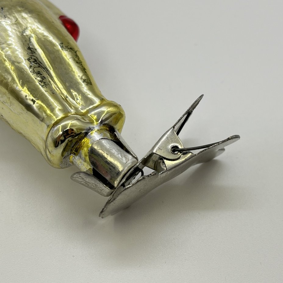 Ёлочная игрушка на прищепке "Космонавт"