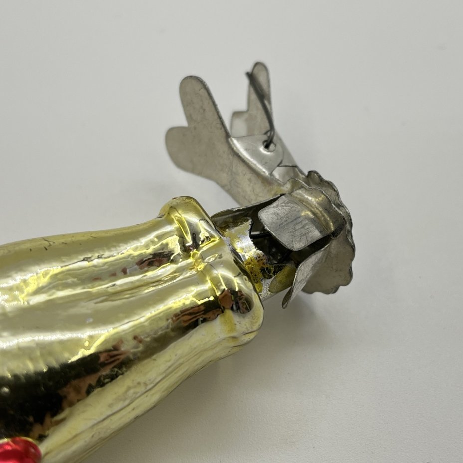 Ёлочная игрушка на прищепке "Космонавт"