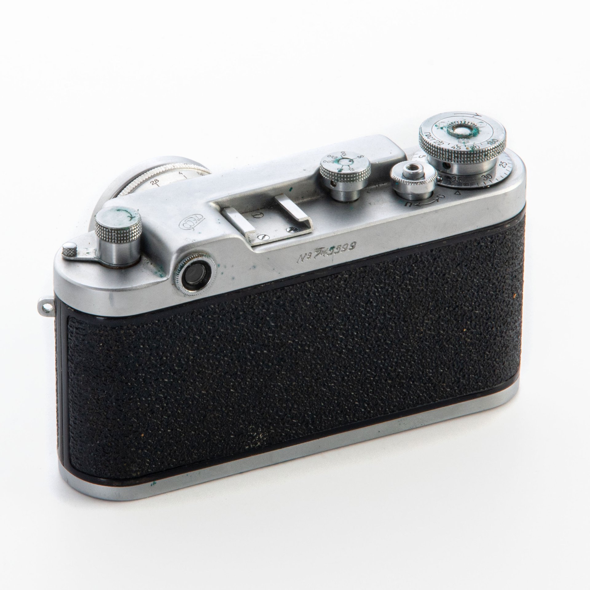 Фотоаппарат "ФЭД-2" с объективом "Индустар-26м" в оригинальном кофре, Харьковский машиностроительный завод им. Дзержинского (ФЭД)