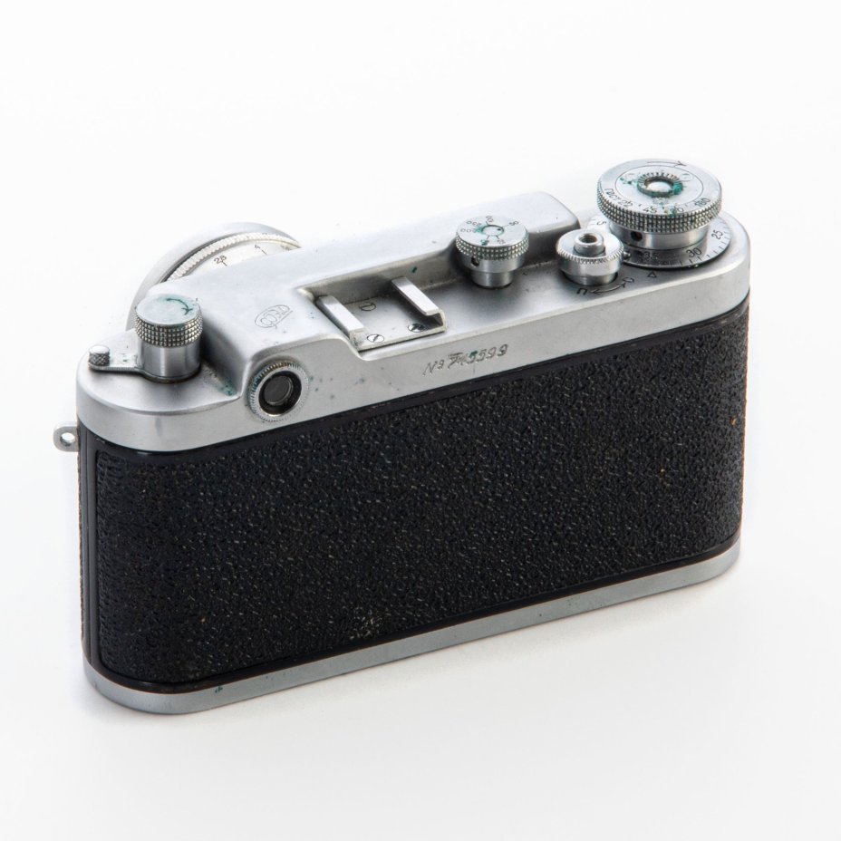 Фотоаппарат "ФЭД-2" с объективом "Индустар-26м" в оригинальном кофре, Харьковский машиностроительный завод им. Дзержинского (ФЭД)