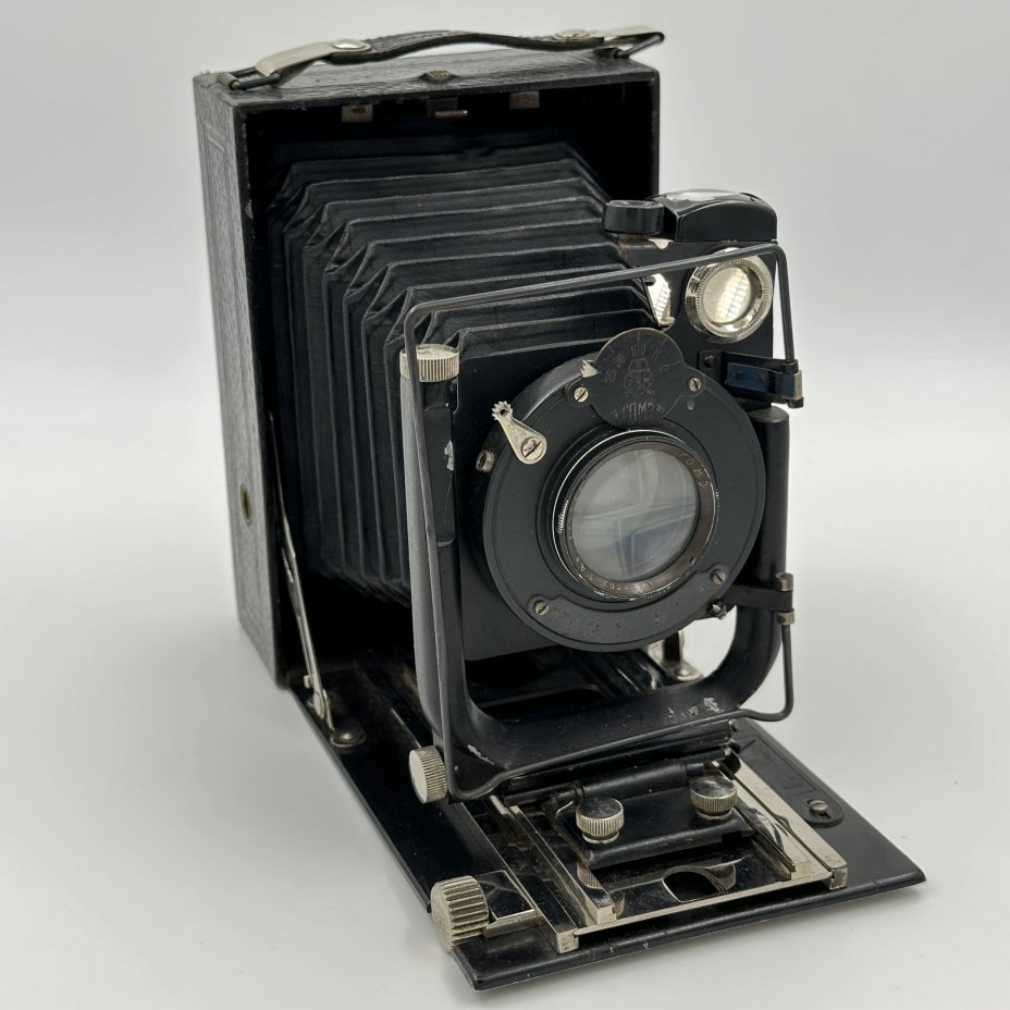 Фотоаппарат Фотокор-1  в оригинальном кофре, Государственный оптико-механический завод имени ОГПУ (ГОМЗ)
