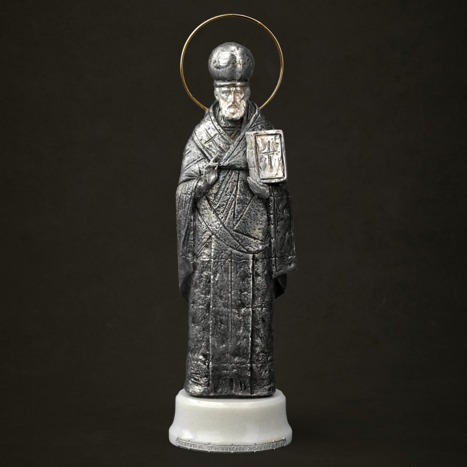 Скульптура «Никола Зимний» в брендированной упаковке и с сертификатом подлинности