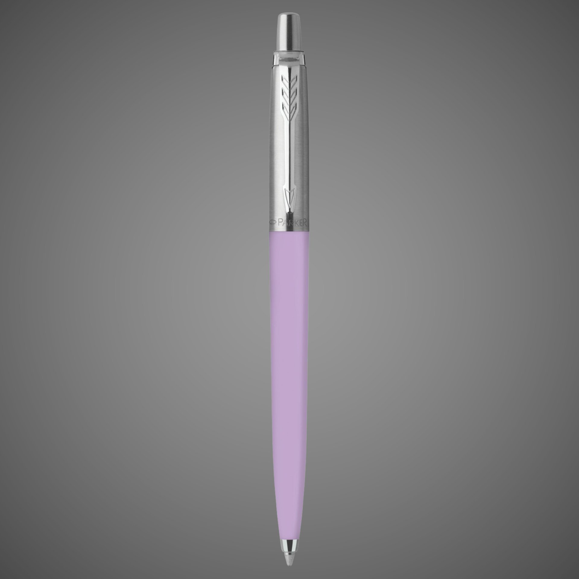 Шариковая ручка Parker Jotter Originals Lilac CT, цвет чернил синий, толщина линии M , в блистере.+жестяной футляр, Металлы: нержавеющая сталь, пластик