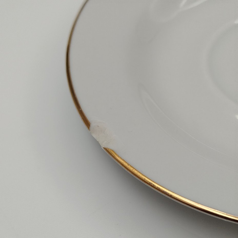 Сервиз кофейный с изображением розовых цветов, на 6 персон (15 предметов), фарфор, деколь, золочение, Graf Von Henneberg Porzellan, 1777 Jlmenau, ГДР, 1973-1977 гг.