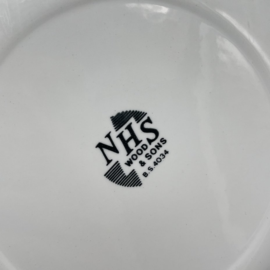 Набор из 2 обеденных тарелок "Санта Клаус", Wood & Sons NHS