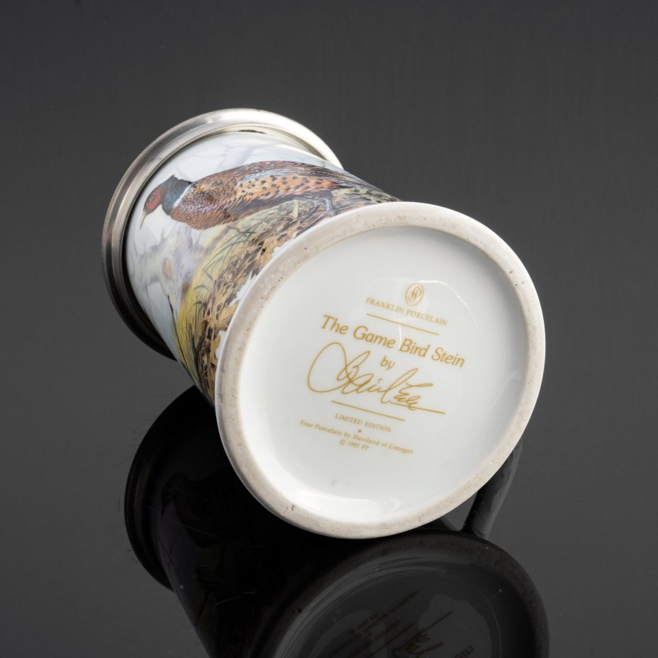 Кружка для пива (мануфактура "Haviland Limoges" для "Franklin Porcelain")