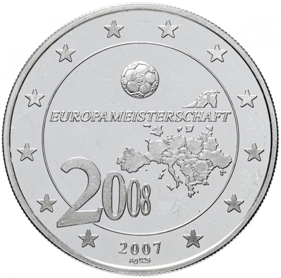 Жетон "Чемпионат Европы по футболу, Германия" 2007