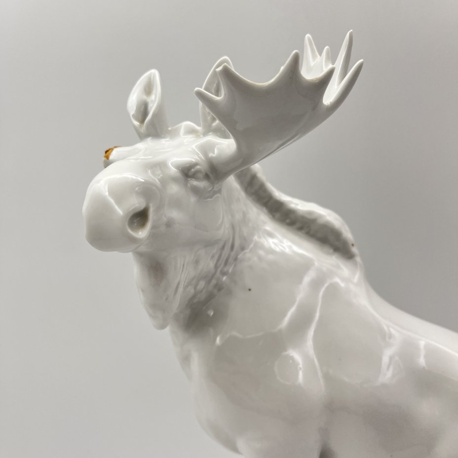 Статуэтка "Лось", скульптор Б.Я. Воробьёв (под реставрацию)