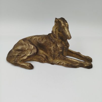 Скульптура "Борзая", бронзовый сплав, Европа, 1900-1930 гг.
