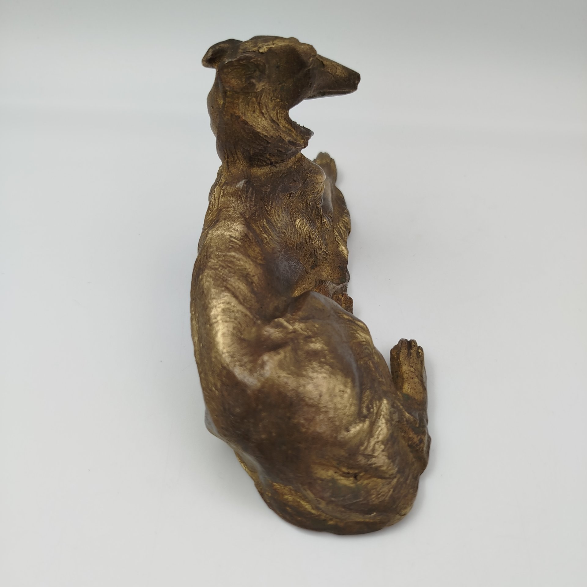 Скульптура "Борзая", бронзовый сплав, Европа, 1900-1930 гг.