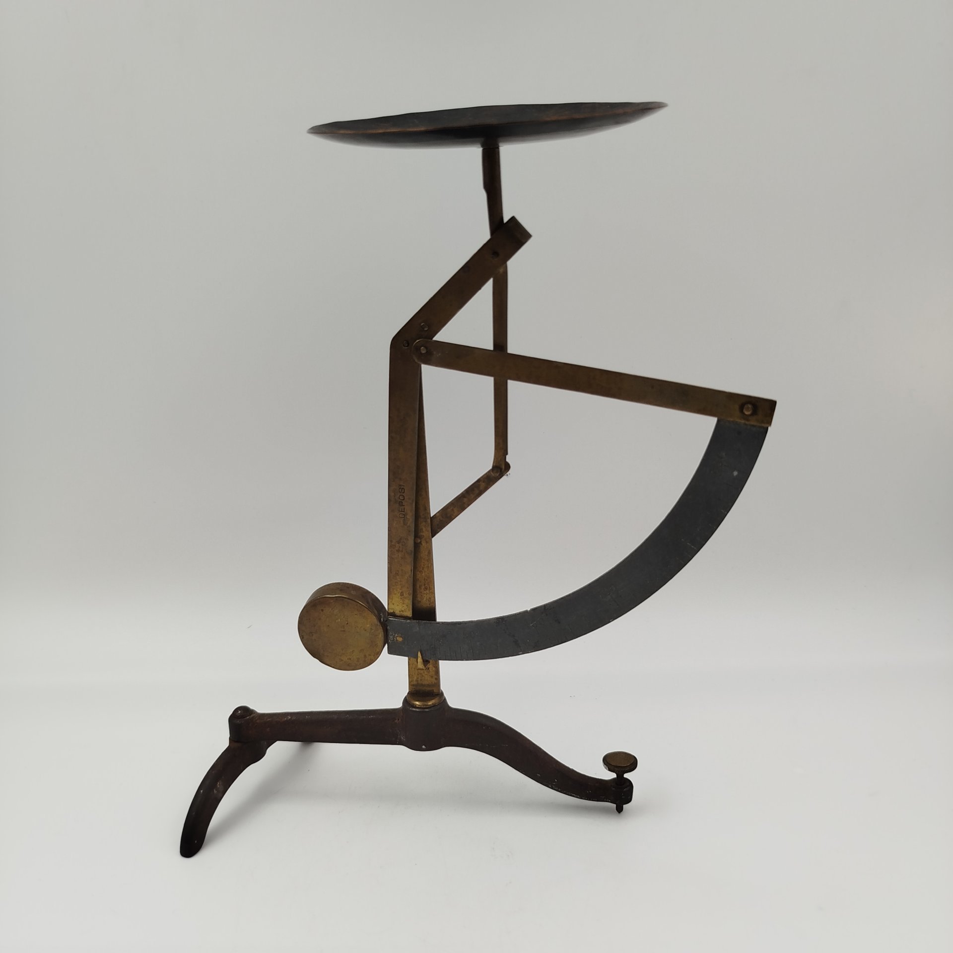 Весы почтовые, латунь, железо, цинк, Франция, 1910-1950 гг.