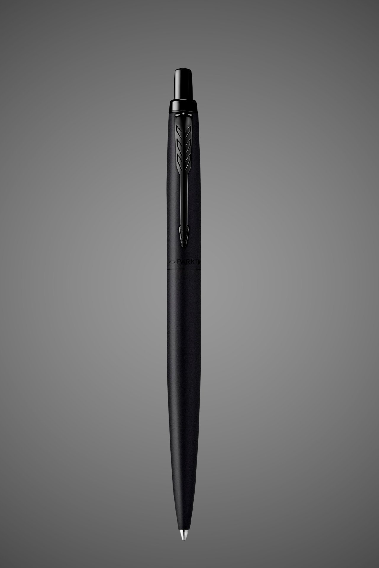 Подарочный набор: Шариковая ручка Parker Jotter XL SE20 Monochrome и Ежедневник недатированный, черный срез, черный., Покрытия: PVD-покрытие, лак, нержавеющая сталь