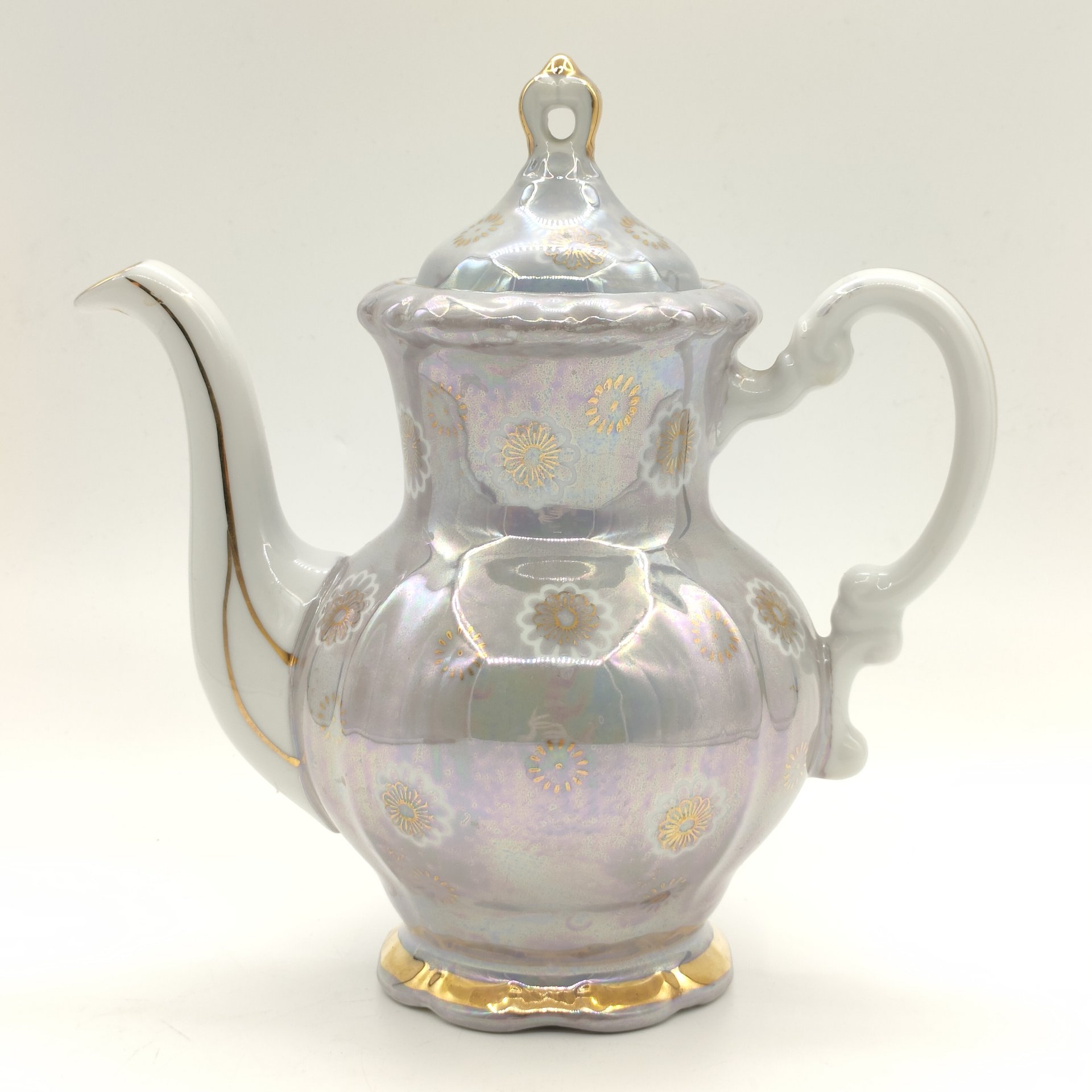 Чайник заварочный с цветочным декором, Мануфактура "Орёл Ямакоси"