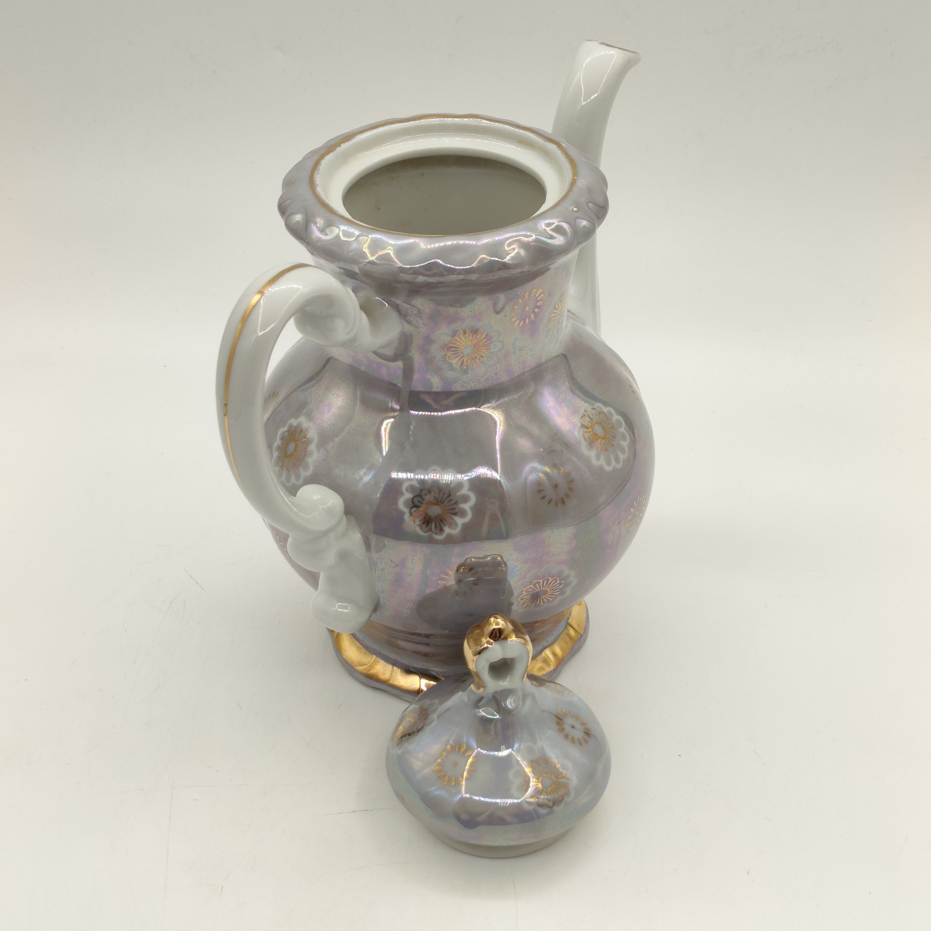 Чайник заварочный с цветочным декором, Мануфактура "Орёл Ямакоси"