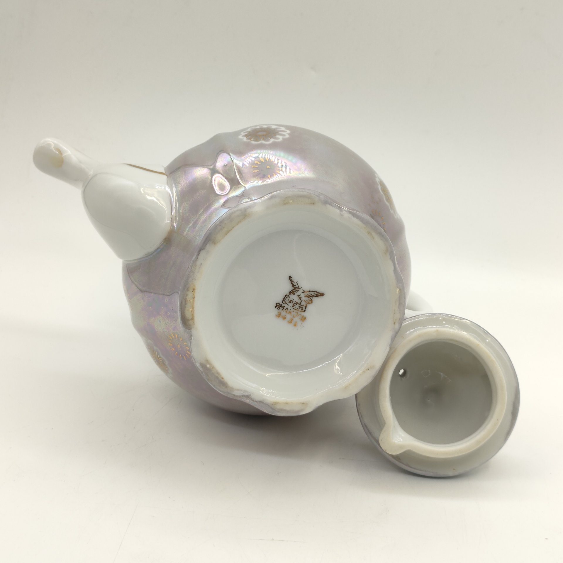 Чайник заварочный с цветочным декором, Мануфактура "Орёл Ямакоси"