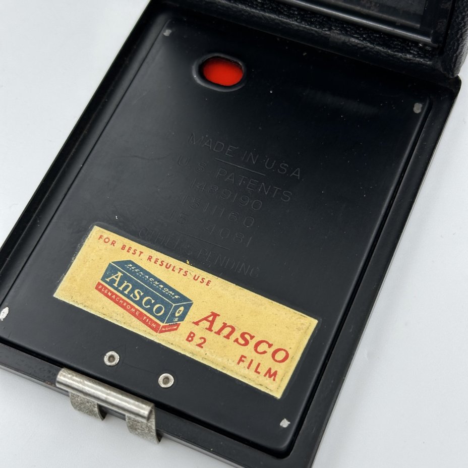 Фотоаппарат среднеформатный, плёночный "Ansco B-2 Cadet", в кофре, с инструкцией