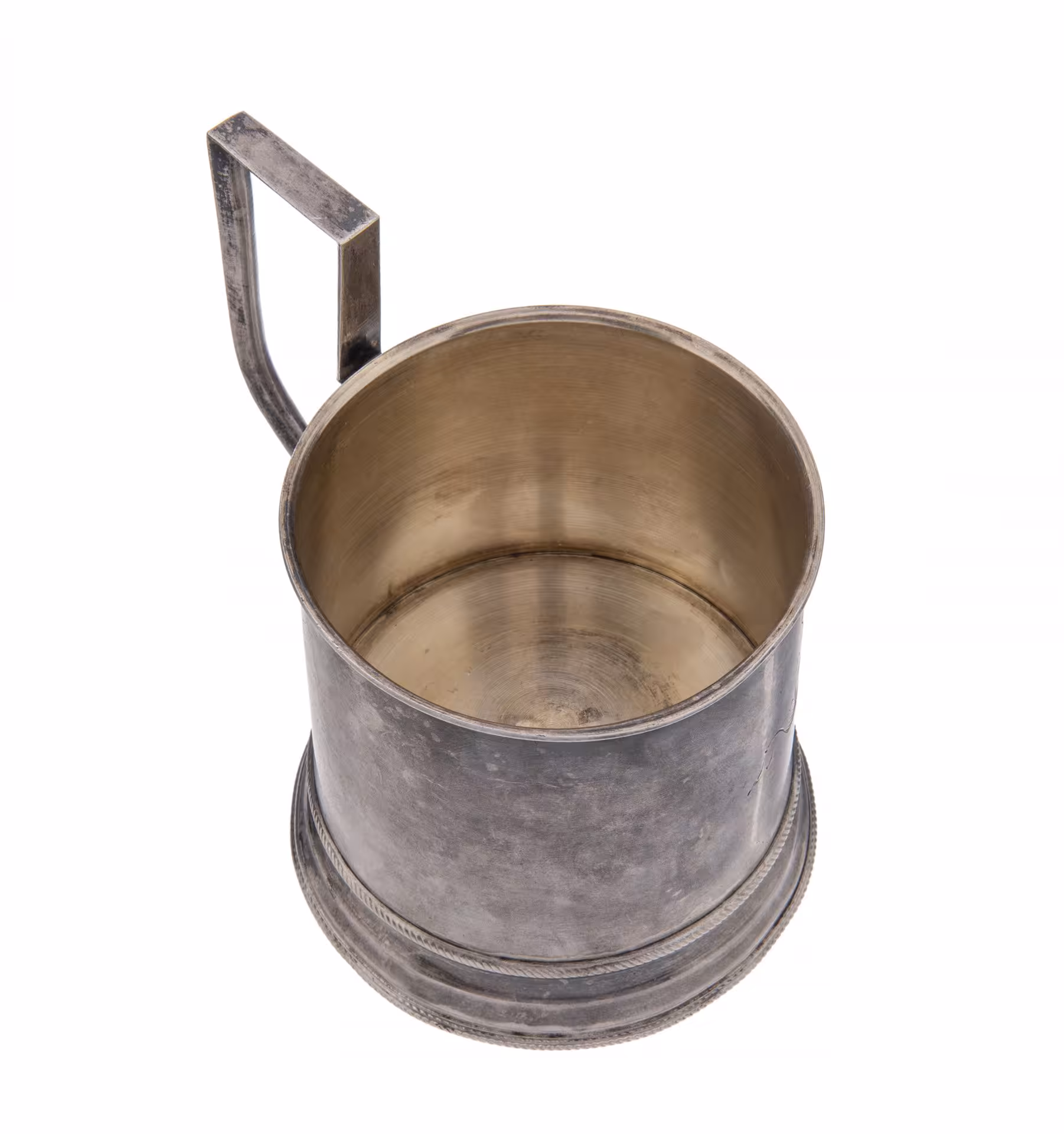 Подстаканник в стиле модерн, серебро 84 пр., Российская Империя, 1899-1908 гг.
