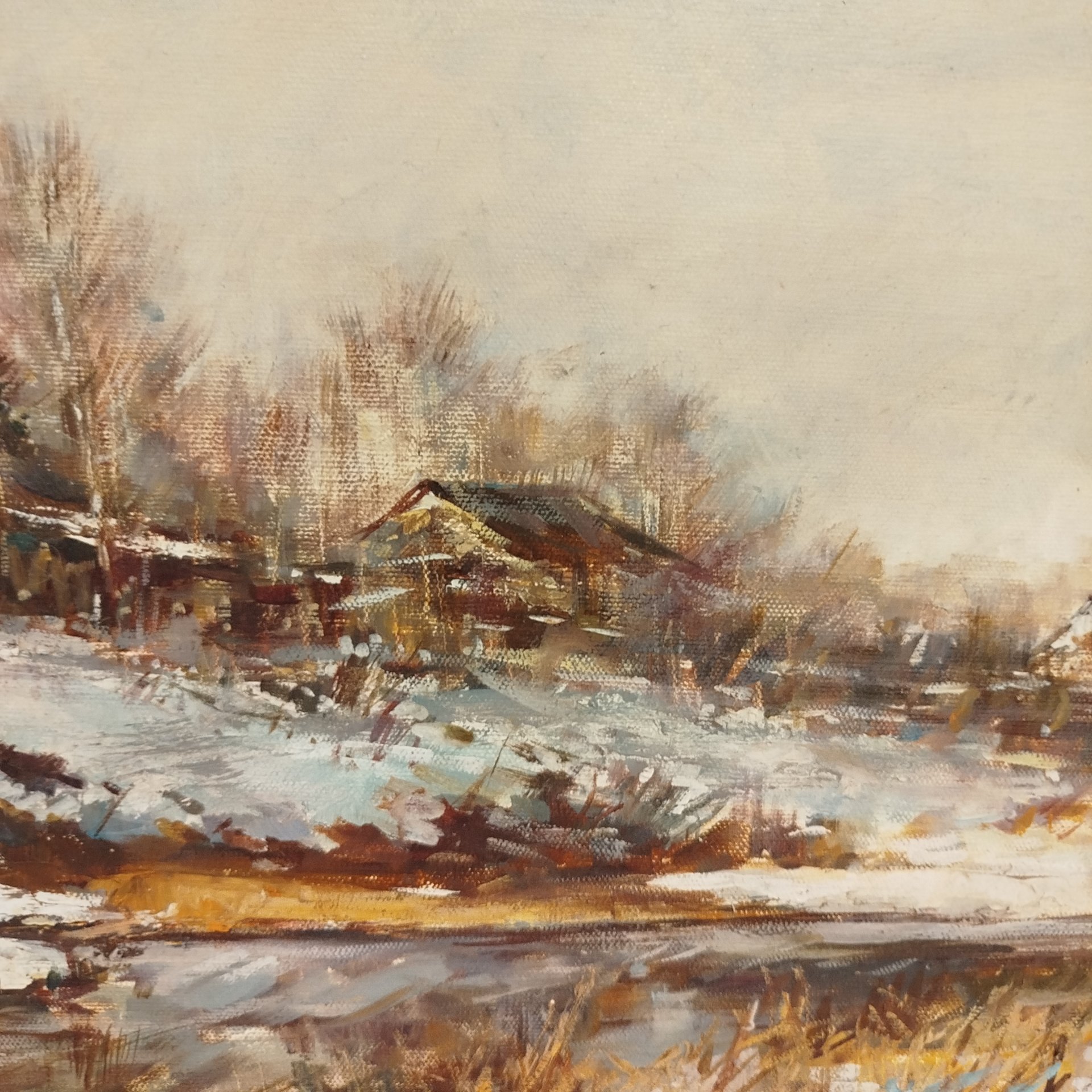 Картина "Весна", холст, масло, дерево, Российская Федерация, 2006 г.