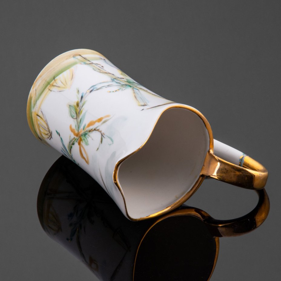 Молочник "Посвящение", автор Галина Соркина, Дулевский фарфоровый завод (Дулёво)