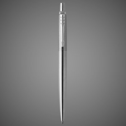 Шариковая ручка Parker Jotter Essential, St. Steel СT, стержень: Mblue, Металлы: нержавеющая сталь