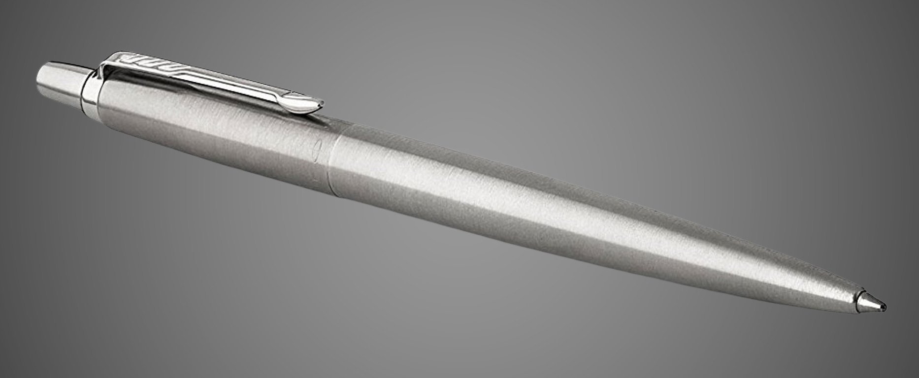 Шариковая ручка Parker Jotter Essential, St. Steel СT, стержень: Mblue, Металлы: нержавеющая сталь