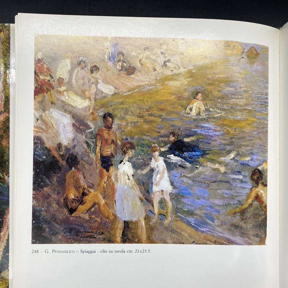 Книга (альбом) "La Pittura in Liguria, Dal 1850 al Divisionismo", Gianfranco Bruno, в суперобложке