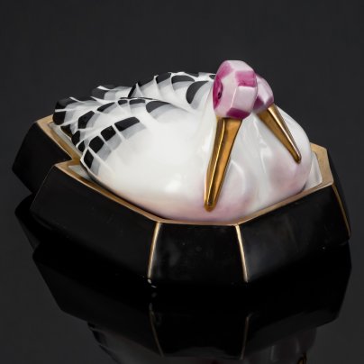 Шкатулка "Птицы в гнезде" ("Пеликаны")