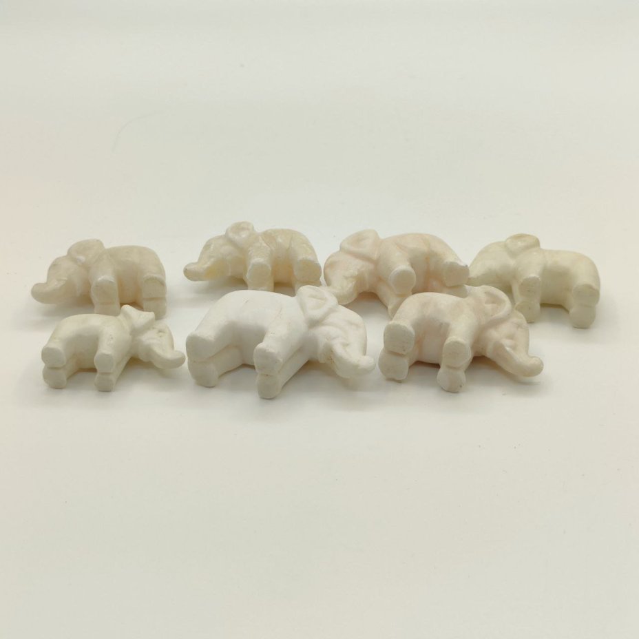 Набор из семи статуэток "Слоники"